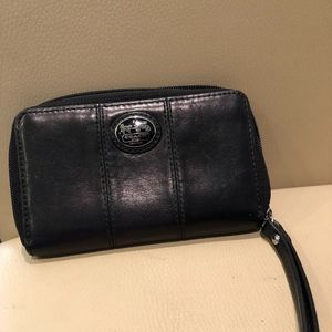 Coach cell phone wallet bag